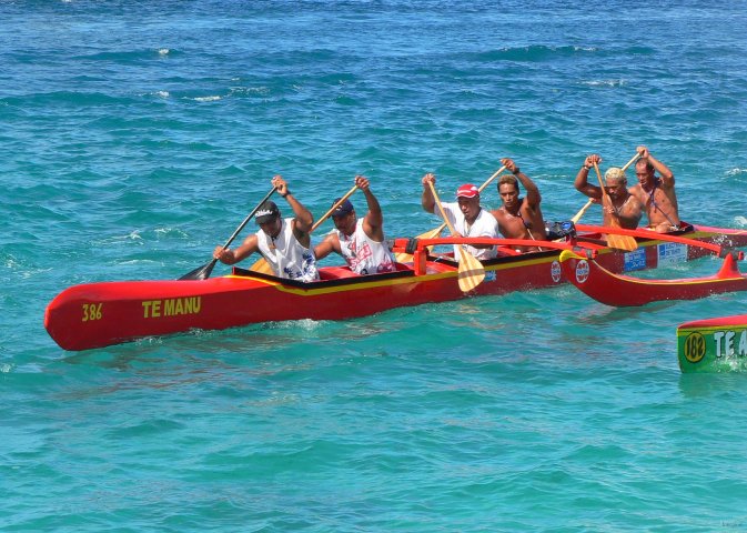 17- Course de va'a V6 